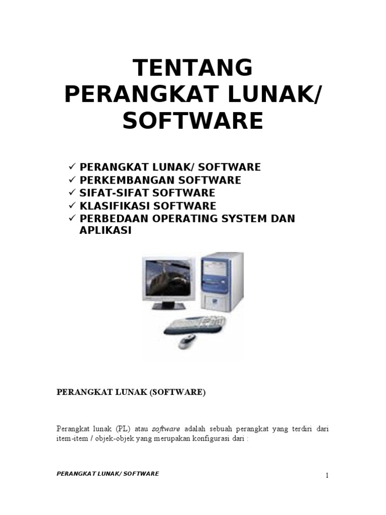 Tentang Software | PDF