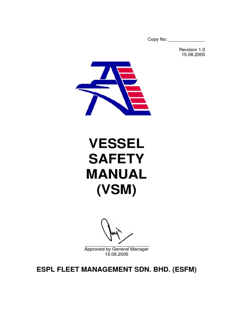 Vessel Safety Manual PDF Risk Assessment Risk