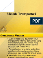 Metode Transportasi