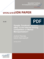 __Artigo - Haucap_Heimeshoff - 'Google, Amazon, Ebay - Monopolization' (2013).pdf