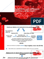 Anemia Por Deficiencia de Vitamina B12 y Ácido Fólico