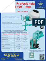 Betoniera Imer Syntesi 190