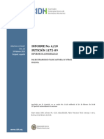 Cidh Admite Denuncia Contra Estado Boliviano