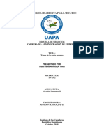 Tarea de La Sexta Semana Gestión Humana II