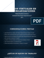 Equipos Virtuales en Las Organizaciones