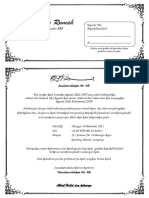 Contoh Surat Undangan Syukuran Rumah Baru PDF