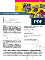 Formación Grupos de Creación, Recreación y Producción PDF