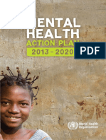 Mental Health Action Plan 2013-2020