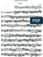 Bach Double Concerto Violin Part 2