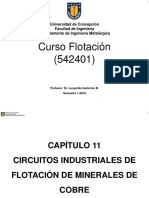 Capitulo 11-Circuitos Industriales de Flotacion de Minerales de Cobre