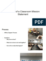 Class Mission Statement