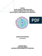 Analisa Tingkat Kebutahan Dan Distribusi Air Bersih Pada BTN Pepabri Dan BTN Bukit Pare Permai Kota Parepare PDF