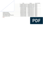Jadwal Lelang PDF
