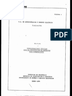 Especificaciones Tecnicas Proyecto Subest CADAFE N.S.P - 101 - 84