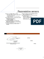 Piezoresistive Sensors: Piezoresistance