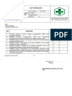 Daftar Tilik SOP Pendaftaran