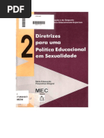 Diretrizes para uma política educacional em sexualidade.