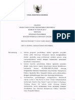 Peraturan Konsil Kedokteran Indonesia Nomor 48 Tahun 20172