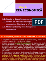 Cap 7 Macro Cresterea Economica