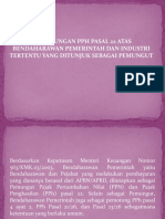 Perpajakan 1 - PPH 22 Bendaharawan