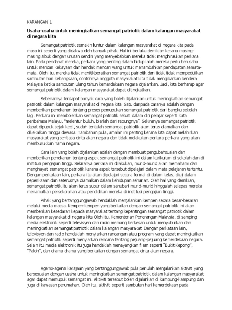 Bagaimanakah Anda Dapat Memupuk Semangat Patriotik Dalam Kalangan Rakan Anda Di Sekolah