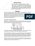 Architecture of Microprocessor