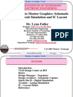 Introduction To Mentor Graphics: Schematic Dr. Lynn Fuller: Capture, Circuit Simulation and IC Layout