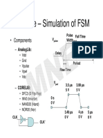 Cadence - Simulation of FSM: - Components