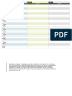 Daily schedule planner template