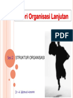 Organisasi Lanjutan: Struktur dan Dimensi Organisasi