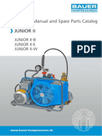 Instruction Manual and Spare Parts Catalog: Junior Ii-B Junior Ii-E Junior Ii-W