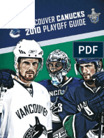 2010 Vancouver Canucks Playoff Media Guide