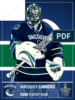 2009 Vancouver Canucks Playoff Media Guide
