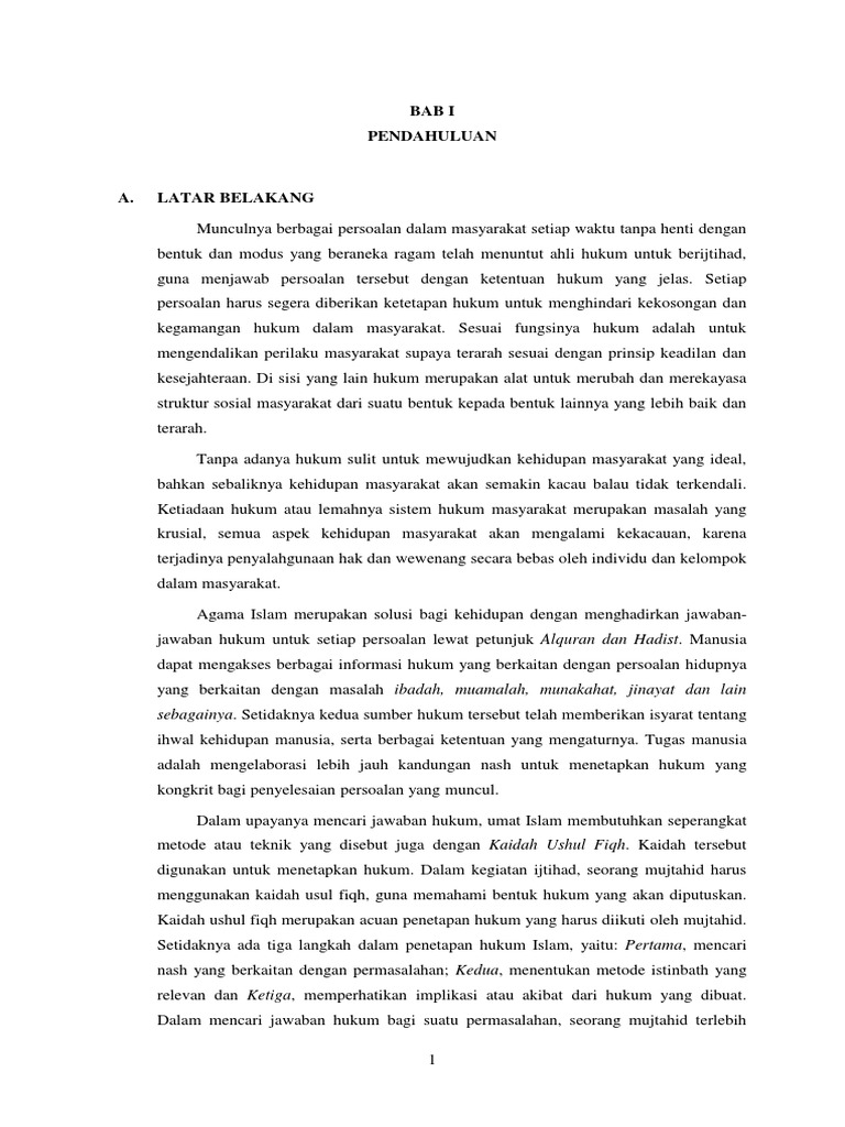 Pengertian Metode Tujuan Manfaat Ilmu Ushul Fiqh Dan Ilmu Fiqh