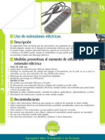 Uso de Extensiones Electricas PDF