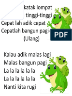 Lirik Lagu Katak