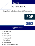 Hospital Training: Single Positron Emission Computed Tomography