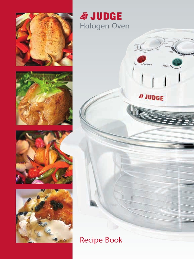 Judge Halogen Oven Recipe Book PDF PDF Roasting Ac Power Plugs