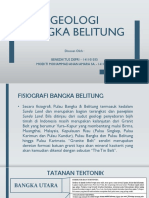 Geologi Bangka Belitung Anan & Bastian