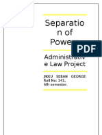 Separation of Power Project