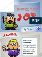 Guess the Job Fun Activities Games Games 64711