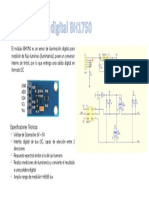 Sensor de Luz Digital BH1750 