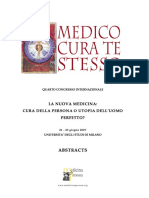 MedicoCura Te Stesso Abstract