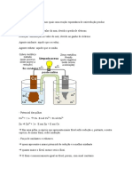 Eletroquímica: pilhas, oxidação, redução e eletrolise