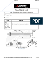 Cummins - ISX 450 EGR Valve Fault Code 1896 PDF