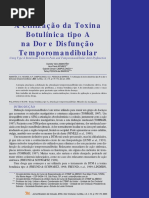 A Utilização da TB A na dor e disfunção temporomandibular.pdf