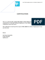 Certification: Unit 330 Mile Long Bldg. Amorsolo Cor VA Rufino Sts. Makati City 1229