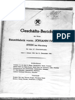 Raport de Afaceri Johann Faber AG 1941