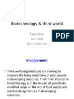 Biotechnology &amp; Third World