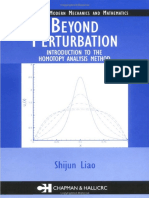 (Modern Mechanics and Mathematics) Shijun Liao-Beyond Perturbation_ Introduction to the Homotopy Analysis Method-Chapman and Hall_CRC (2003)